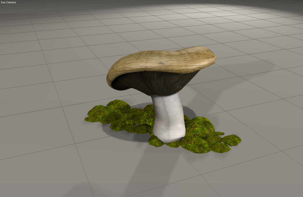 3D handcolored