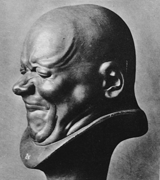 Messerschmidt head sculpture