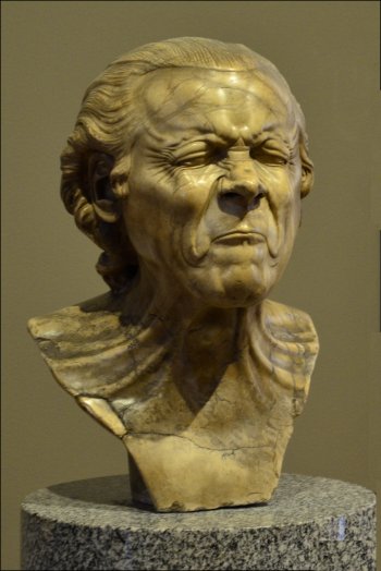Messerschmidt head sculpture