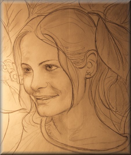 drawing of Susanna Wohlsein