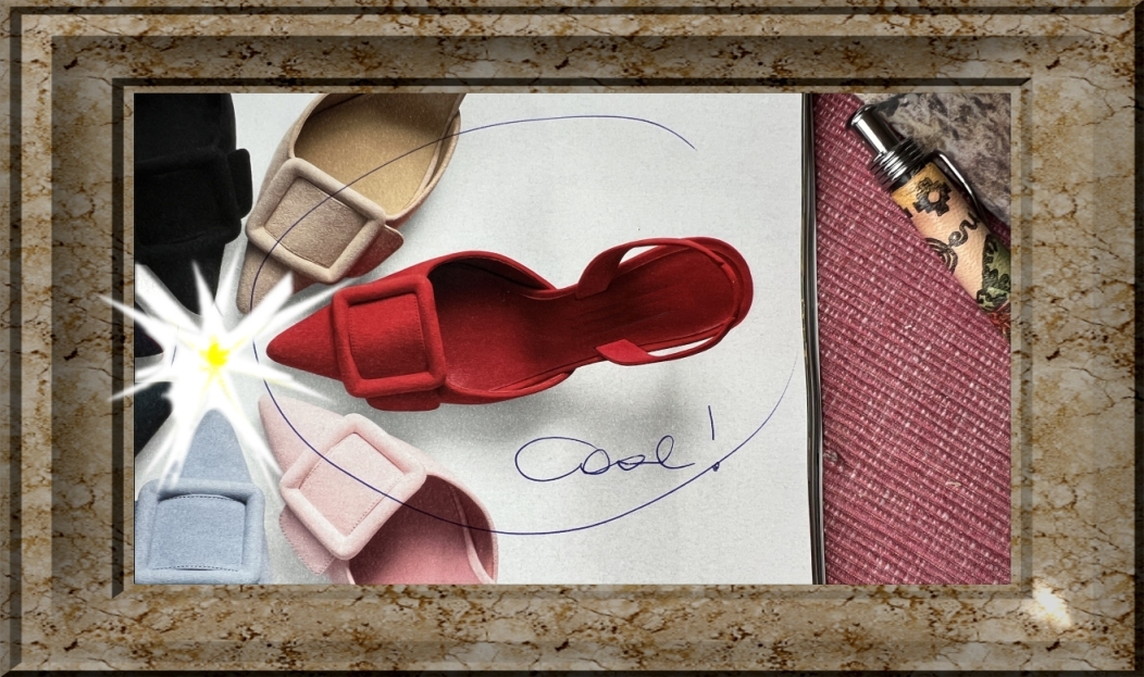 red shoe fixation