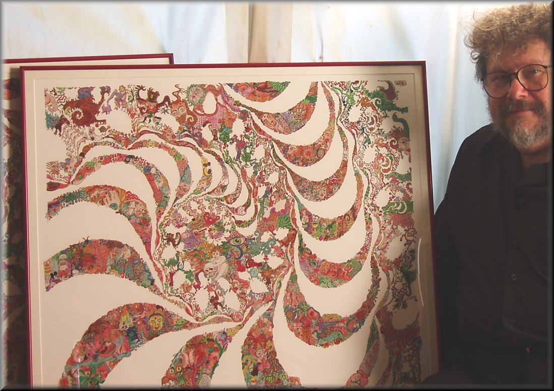 I & my fractal drawing